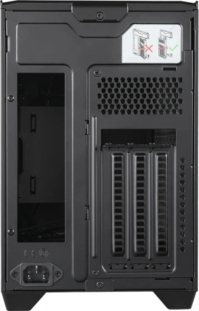 Корпус Cooler Master MasterBox NR200P V2 черный без БП miniITX 3x120mm 2x140mm 2xUSB3.0 audio bott PSU