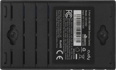 Коммутатор Cudy GS105D (L2) 5x1Гбит/с неуправляемый