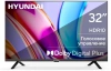 Телевизор LED Hyundai 32" H-LED32BS5002 Android TV Frameless черный HD 60Hz DVB-T2 DVB-C DVB-S DVB-S2 USB WiFi Smart TV