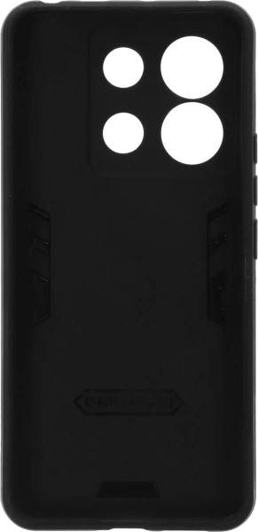 Чехол (клип-кейс) BoraSCO для Xiaomi Redmi Note 13 Pro 5G /Poco X6 5G Anti-Shok Case черный (52515)