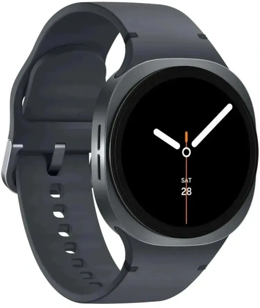 Смарт-часы Samsung Galaxy Watch 8 40мм 1.3" Super AMOLED корп.графитовый рем.графитовый (SM-L320NDAAMEA)