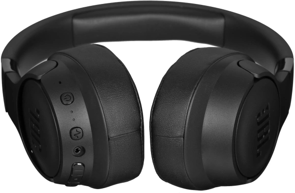 Гарнитура мониторные JBL Tune 760NC 1.2м черный беспроводные bluetooth оголовье (JBLT760NCBLK)