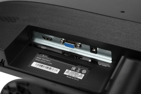 Монитор NPC 23.8" MQ2409-A черный VA LED 5ms 16:9 HDMI матовая 3000:1 250cd 178гр/178гр 1920x1080 75Hz FreeSync VGA FHD 3.12кг