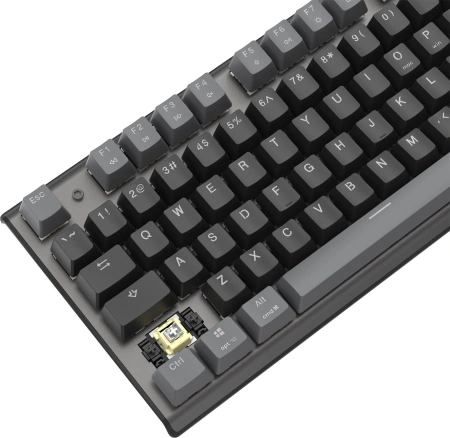 Клавиатура A4Tech FS100 механическая черный USB for gamer LED кабель 1.8м