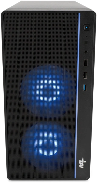 ПК IRU Game 510H6SEA MT i5 12400F (2.5) 16Gb SSD512Gb RTX3060 12Gb FreeDOS GbitEth 500W черный (RUS) (2023160)