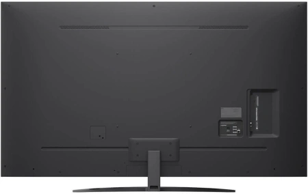 Телевизор LED LG 75" 75NANO81A6A.ARUG черный 4K Ultra HD 60Hz DVB-T DVB-T2 DVB-C DVB-S DVB-S2 USB WiFi Smart TV