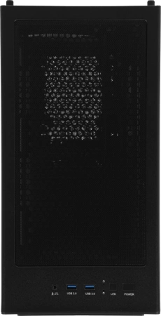 Корпус Azza Forest черный без БП ATX 4x120mm 4x140mm 2xUSB3.0 audio bott PSU