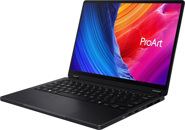Ноутбук Asus ProArt PX13 HN7306WV-LX014X Ryzen AI 9 HX 370 32Gb SSD1Tb NVIDIA GeForce RTX4060 8Gb 13.3" OLED Touch 3K (2880x1800) Windows 11 Pro black WiFi BT Cam (90NB14L1-M00180)