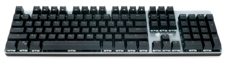 Клавиатура Оклик 970G Dark Knight механическая черный/серебристый USB for gamer LED