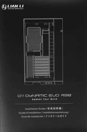 Корпус Lian-Li O11 Dynamic EVO RGB белый без БП ATX 10x120mm 9x140mm 2xUSB3.0 audio