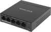 Коммутатор Mercusys MS105GP (L2) 5x1Гбит/с 4PoE+ 65W неуправляемый