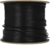 Кабель информационный NTSS NTSS-OUT-FTP4-5Е-PE-BL кат.5E FTP 4 пары 24AWG PE внешний 305м черный