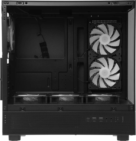 Корпус Formula Crystal Z8 COSMIC черный без БП ATX 3x120mm 5x140mm 1xUSB2.0 1xUSB3.0 1xUSB3.1 audio bott PSU