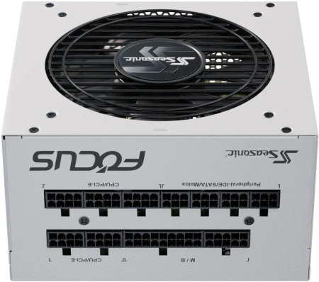 Блок питания Seasonic ATX 850W Focus GX-850 Gen.5 WHITE 80+ gold (20+4pin) APFC 135mm fan 8xSATA Cab Manag RTL