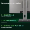 Моноблок Digma Pro Unity 27" Full HD i5 1335U (1.3) 16Gb SSD512Gb Iris Xe Windows 11 Pro GbitEth WiFi BT 90W клавиатура мышь Cam серый 1920x1080