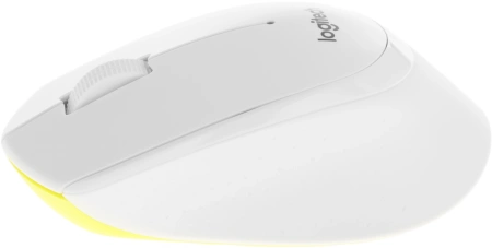 Мышь Logitech M330 Silent Plus белый оптическая 1000dpi silent беспров. USB 2but (910-004926)