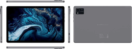 Планшет Digma Pro HIT 16 T616 (2.0) 8C RAM8Gb ROM256Gb 10.4" IPS 2000x1200 4G Android 13 серый 13Mpix 5Mpix BT WiFi microSD 1Tb 7000mAh 500hrs