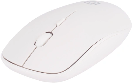 Клавиатура + мышь Оклик 240M клав:белый мышь:белый USB беспроводная slim Multimedia (1091258)