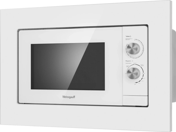 Микроволновая печь Weissgauff HMT-2012 Grill 20л. 700Вт белый (встраиваемая)
