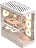 Корпус Formula Crystal U9 белый без БП ATX 9x120mm 3x140mm 2xUSB3.0 audio bott PSU