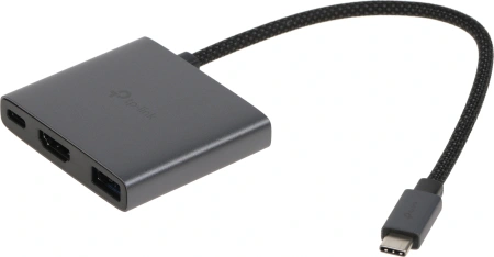 Разветвитель USB-C TP-Link UH3020C 1порт. серый