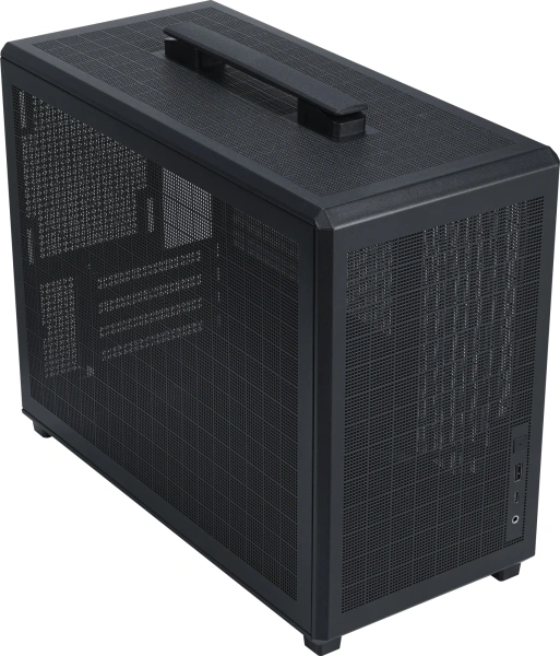 Корпус Accord ACC-H1851 черный без БП mATX 5x120mm 1xUSB3.0 audio