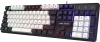 Клавиатура Defender GK-077 белый/черный USB for gamer LED (45078) кабель 1.5м