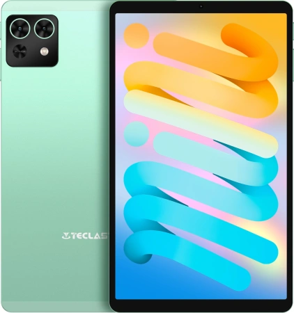 Планшет Teclast M50 Mini T606 (1.6) 8C RAM4Gb ROM128Gb 8.68" IPS 1340x800 Android 15 зеленый 13Mpix 5Mpix BT WiFi microSD 1Tb 5100mAh 14hr