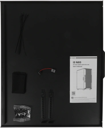 Корпус Zalman i3 NEO черный без БП ATX 4x120mm 5x140mm 2xUSB2.0 1xUSB3.0 audio bott PSU