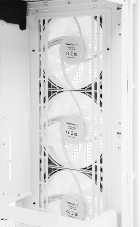 Корпус Deepcool CH560 белый без БП ATX 8x120mm 3x140mm 1xUSB3.0 audio bott PSU