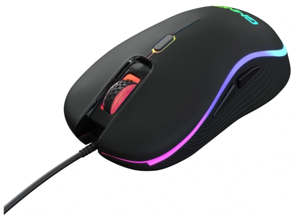 Мышь Оклик 723GM черный оптическая 3200dpi USB 6but (1533533)