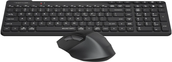 Клавиатура + мышь A4Tech Fstyler FB2800C Air2 клав:черный/серый мышь:черный/серый USB беспроводная Bluetooth/Радио slim