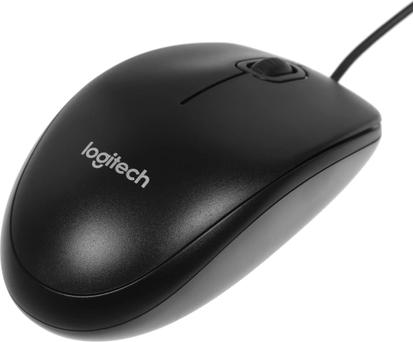 Мышь Logitech M100r черный оптическая 1000dpi USB 2but (910-006766)