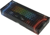 Клавиатура Оклик K713X механическая черный USB Multimedia for gamer LED