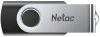 Флеш Диск Netac 128GB U505 NT03U505N-128G-20BK USB2.0 черный/серебристый