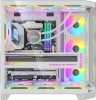 Корпус Formula Crystal Z6 Floe белый без БП ATX 2xUSB3.0 audio bott PSU