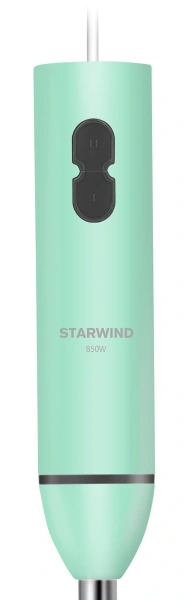 Блендер погружной Starwind SBP1113C 750Вт бирюзовый