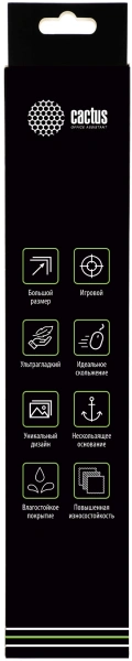 Коврик для мыши Cactus Game Over 700x400x4мм (CS-MP-COR01XLL)