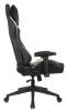 Кресло игровое Zombie VIKING 5 AERO черный/белый экокожа с подголов. крестов. пластик