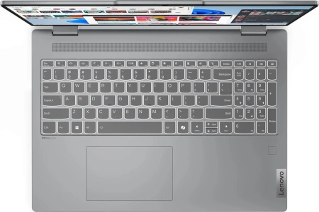 Ноутбук Lenovo IdeaPad 5 16AHP9 Ryzen 7 8845HS 16Gb SSD1Tb AMD Radeon 780M 16" OLED Touch 2K (2048x1280) без ОС grey WiFi BT Cam (83DS003VRK)