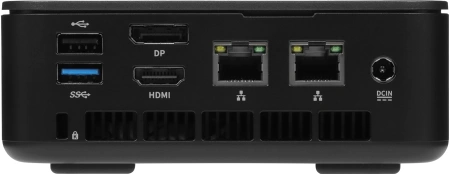 Неттоп IRU Planio 325 Ryzen 5 3500U (2.1) 16Gb SSD512Gb Vega 8 FreeDOS GbitEth WiFi BT 65W черный (2105310)
