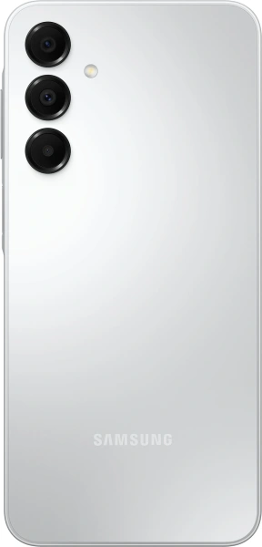 Смартфон Samsung SM-A165F Galaxy A16 128Gb 6Gb серебристый моноблок 3G 4G 2Sim 6.7" 1080x2340 Android 14 50Mpix 802.11 a/b/g/n/ac NFC GPS GSM900/1800 GSM1900 microSD max1024Gb