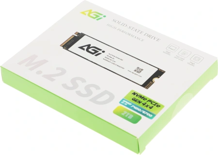 Накопитель SSD AGi PCIe 4.0 x4 2TB AGI2T0G44AI828-CB AI828 M.2 2280
