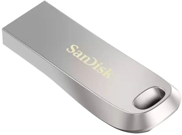 Флеш Диск Sandisk 512GB Ultra Luxe SDCZ74-512G-G46 USB3.0 серебристый