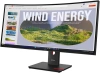 Монитор Lenovo 34" ThinkVision T34wd-40 черный VA LED 4ms 21:9 HDMI матовая HAS Piv 3000:1 300cd 178гр/178гр 3440x1440 120Hz DP WQ USB 9.2кг