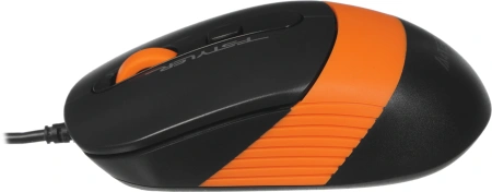 Мышь A4Tech Fstyler FM10 черный/оранжевый оптическая 1600dpi USB 4but (FM10 ORANGE)