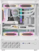 Корпус Formula Crystal Z1CM белый без БП mATX 5x120mm 1xUSB3.0 audio bott PSU