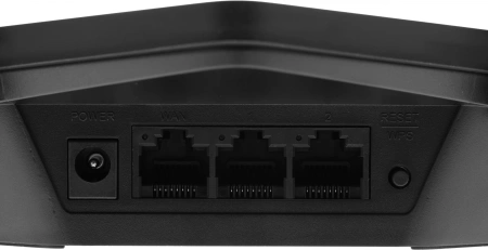 Роутер беспроводной Mercusys MR60X AX1500 10/100/1000BASE-TX черный