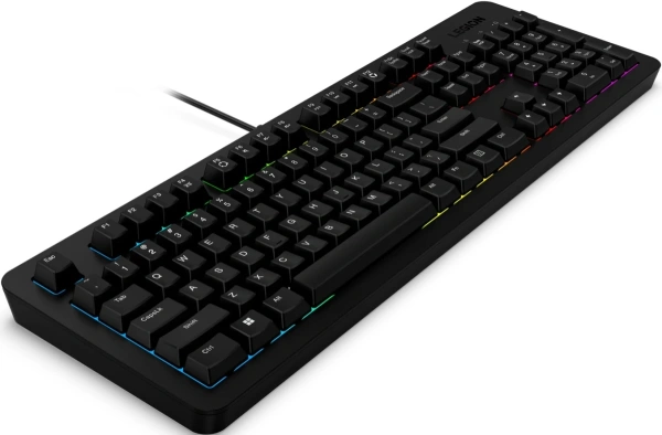 Клавиатура Lenovo Legion K310 RGB черный USB Multimedia for gamer LED (GY41N91872) кабель 1.8м