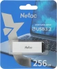 Флеш Диск Netac 256GB U185 NT03U185N-256G-32WH USB3.0 белый